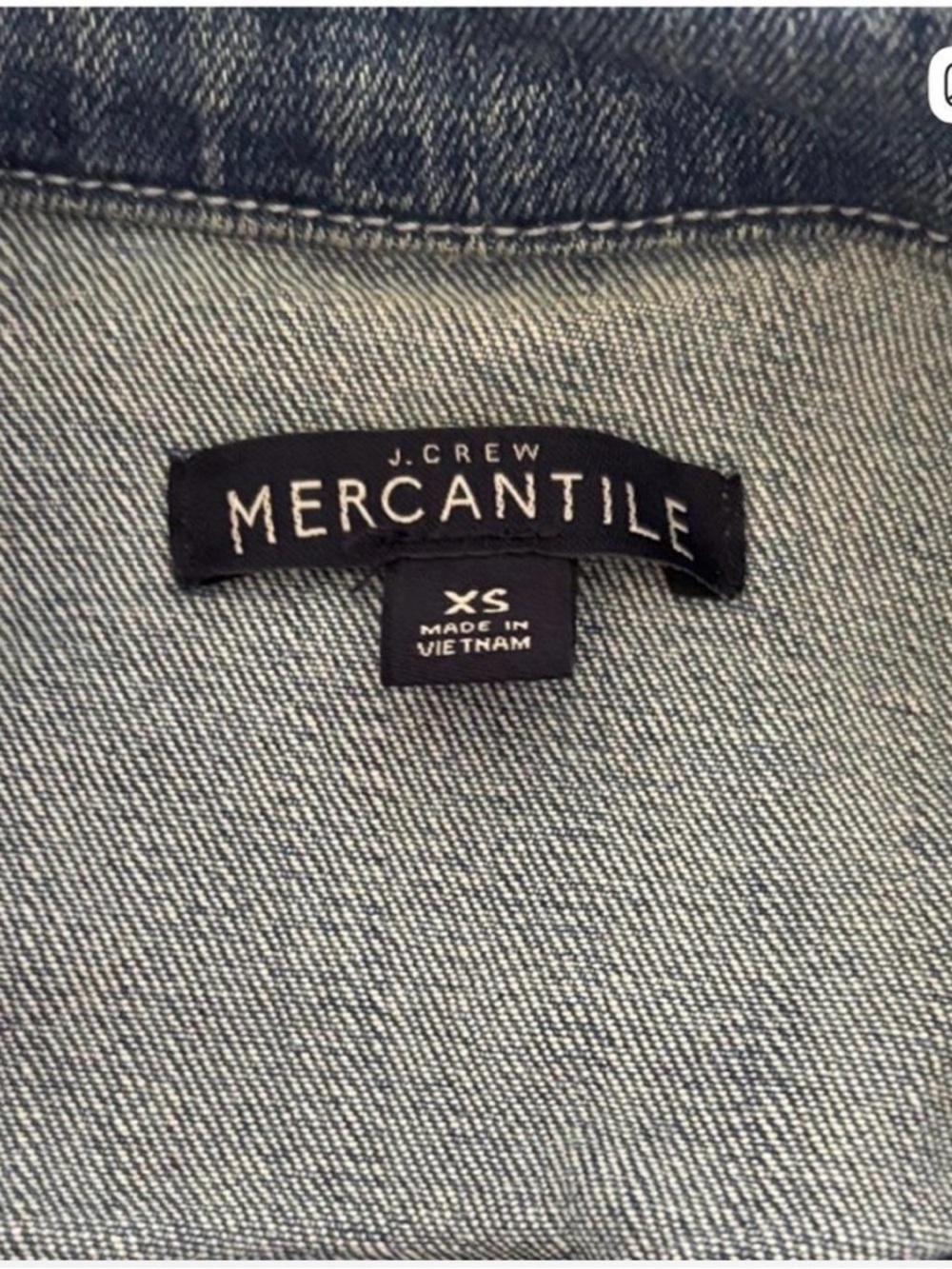 J.Crew Embroidered Denim Jacket - Picture 3 of 4
